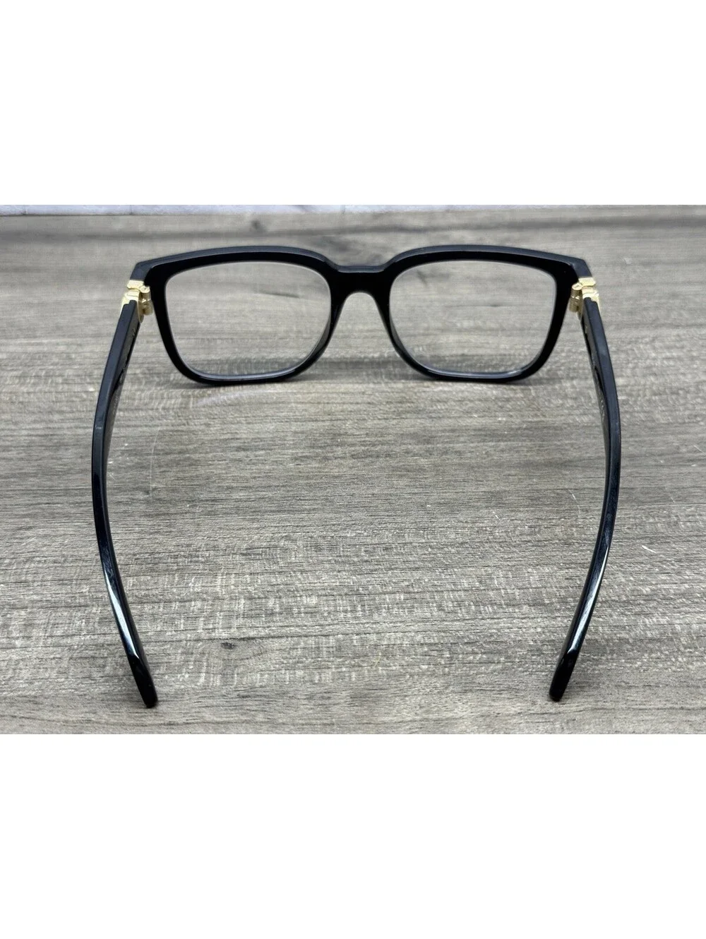 Versace Designer Eyeglasses 3377-U GB1 Black Square Full Rim Frames 55[]18-140